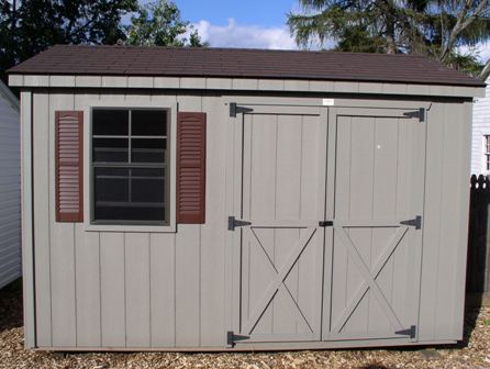 Swiss Gable Wood Shed Maryland