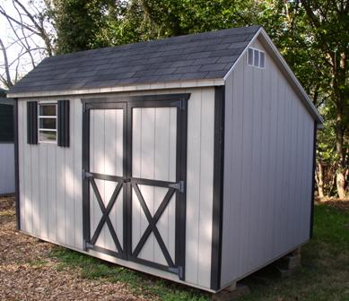 New England Saltbox Wood Shed Maryland